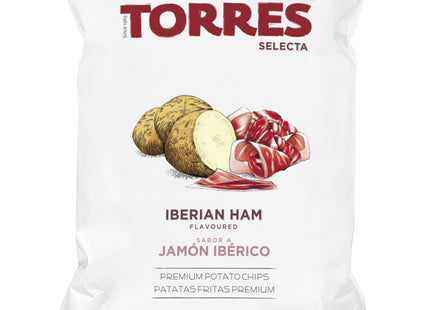 Torres Premium potato chips Iberian ham