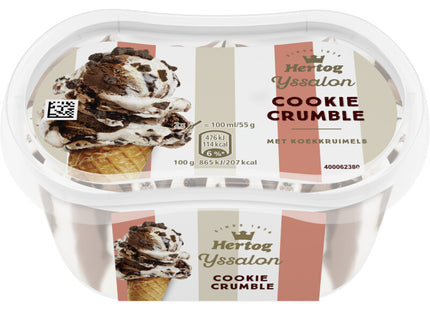 Hertog Ice Cream Parlor cookie crumble