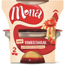 Mona Pudding vanille met aardbeiensaus duo  Dutchshopper