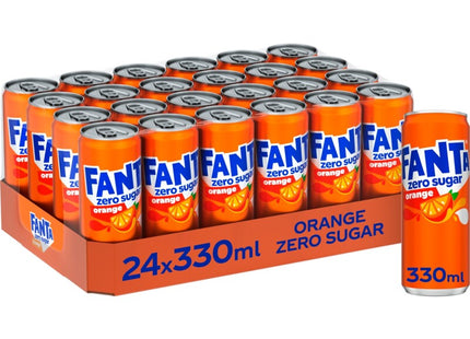 Fanta Orange zero sugar tray