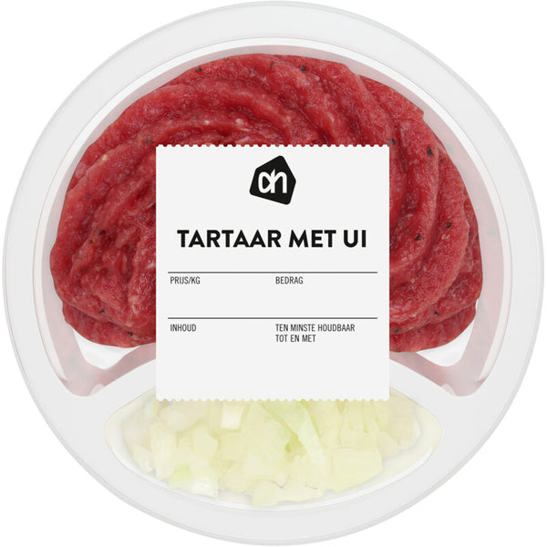 Tartaar met uitjes