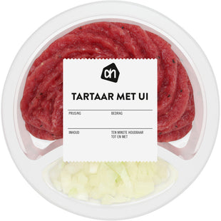 Tartaar met uitjes