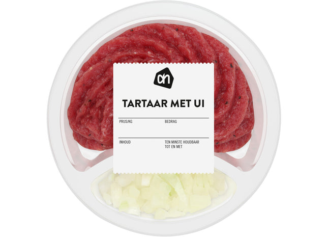 Tartaar met uitjes