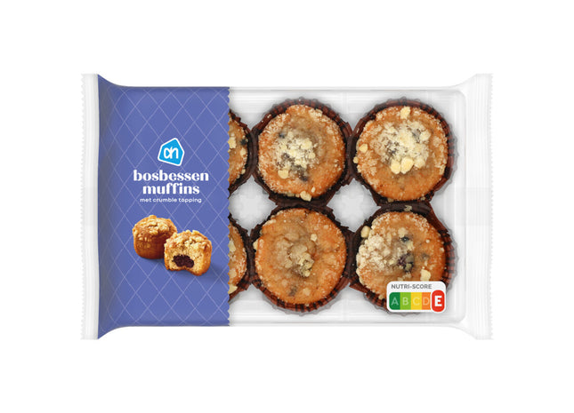 Blaubeer-Muffins-Streusel-Topping