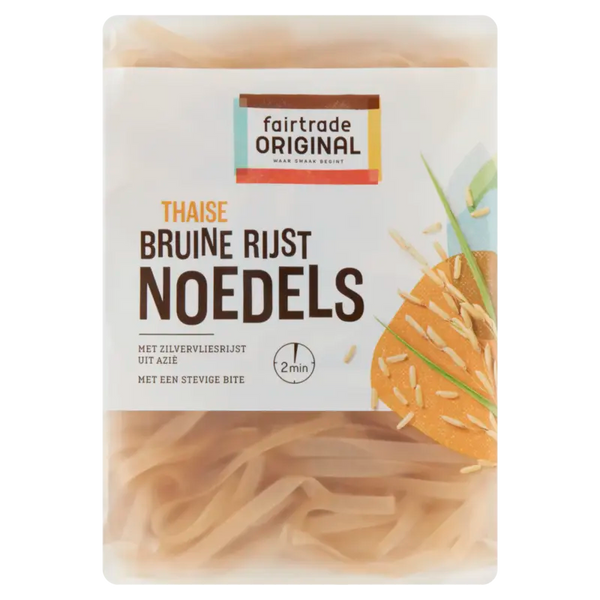 Fairtrade Original Thaise rijst noedels zilvervliesrijst