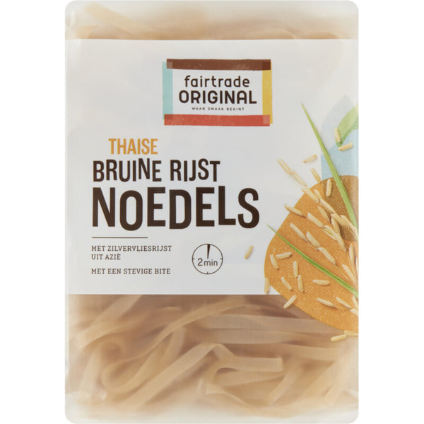 Fairtrade Original Thaise rijst noedels zilvervliesrijst
