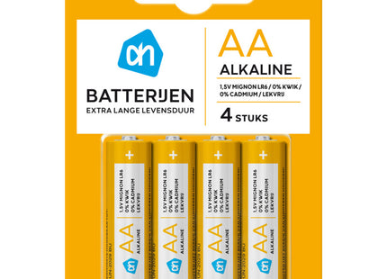 Alkaline AA batterijen