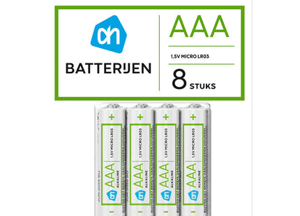 AAA 1,5V batterijen