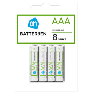 AAA 1,5V batterijen