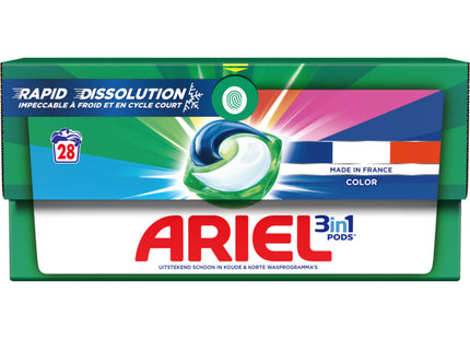 Ariel All-in-1 pods color clean & fresh