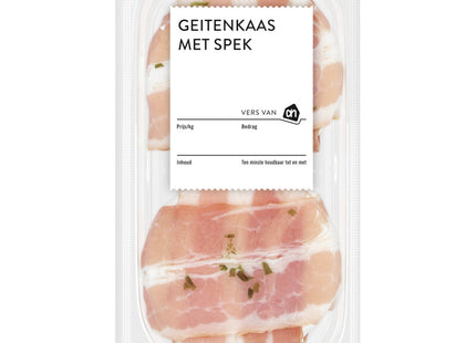 Geitenkaas met spek