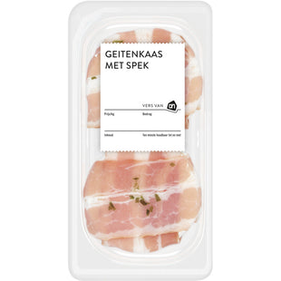 Geitenkaas met spek