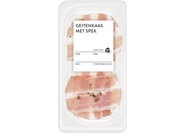 Geitenkaas met spek