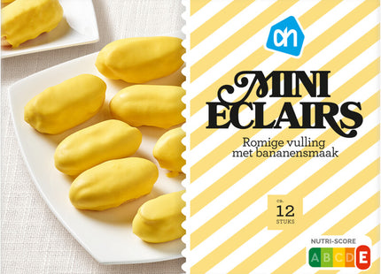 Mini eclairs banaansmaak