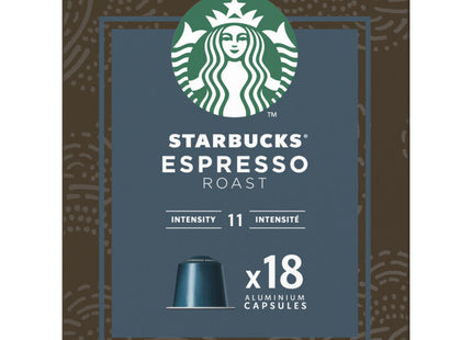 Starbucks Nespresso espresso roast capsules