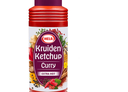 Hela Kruiden ketchup curry extra hot
