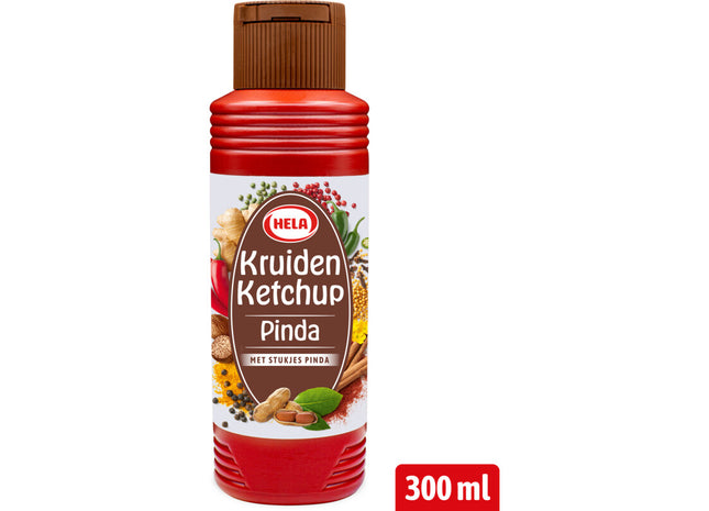 Hela Kruiden ketchup pinda