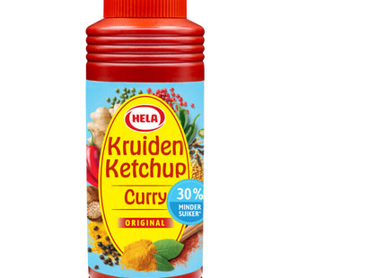 Hela Kruiden ketchup curry 30% minder suiker