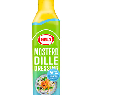 Hela Senf-Dill-Dressing mit 50 % weniger Zucker