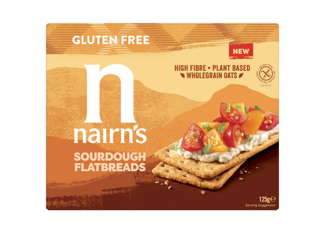 Nairn's Sourdough flatbreads gluten free