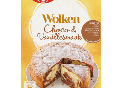 Dr. Oetker Wolken choco & vanillesmaak