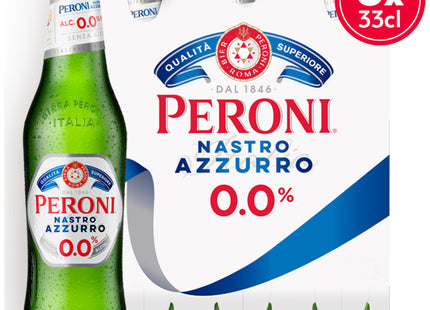 Peroni Nastro azzurro Italiaans 0.0% 6-pack
