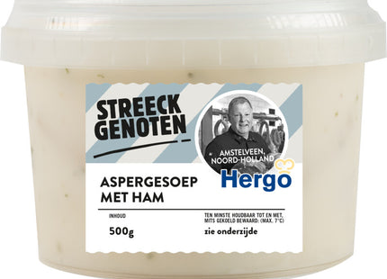 Streeckgenoten Aspergesoep met ham