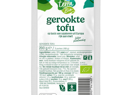 Terra Plantaardig biologische gerookte tofu