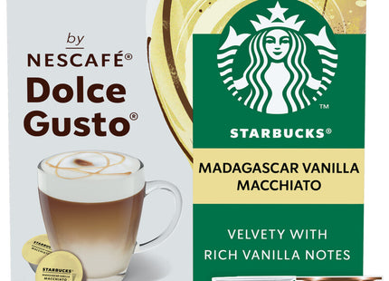 Starbucks Dolce gusto Madagaskar vanilla capsules