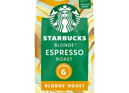 Starbucks Blonde espresso roast coffee beans