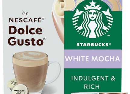 Starbucks Dolce gusto white mocha capsules