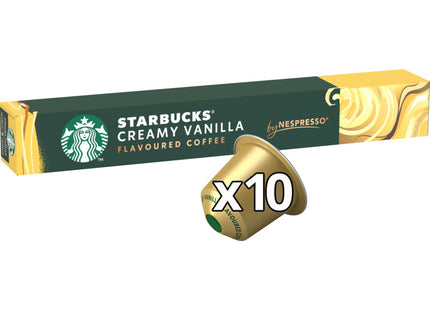 Starbucks Nespresso creamy vanilla capsules
