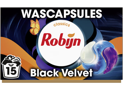 Robijn 3-in-1 Wascapsules black velvet