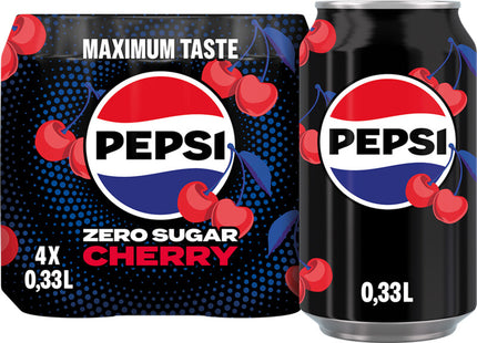 Pepsi Zero cherry 4-pack