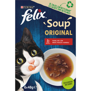 Felix Soup original met rund kip lam