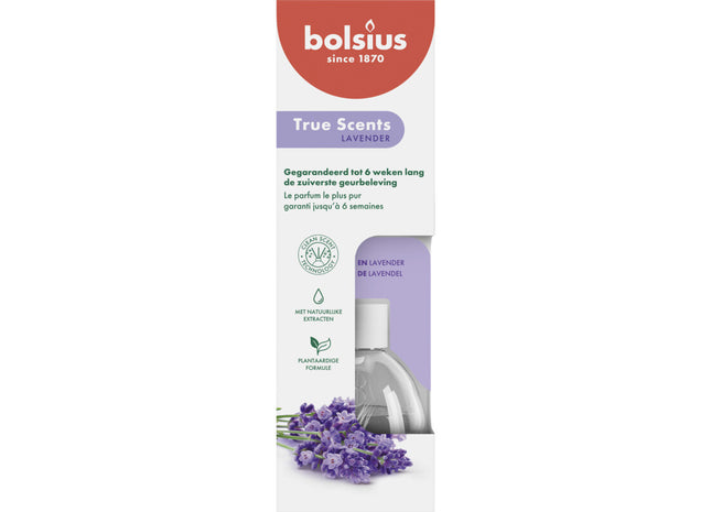 Bolsius Geurverspreider true scents lavender
