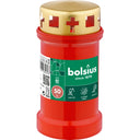 Bolsius Memorial Candle with Lid Red