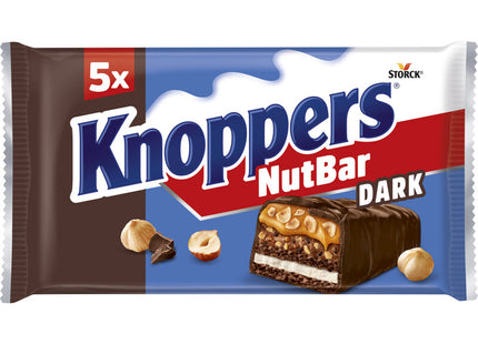 Knoppers Nutbar dark 5-pack