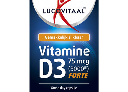 Lucovitaal D3 75mcg forte vitamine capsules