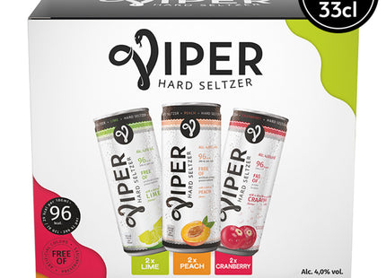 Viper Hard seltzer variety 6-pack
