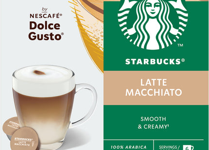 Starbucks Dolce gusto latte macchiato capsules