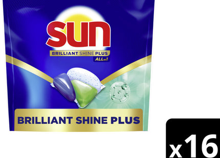 Sun Brilliant shine plus vaatwascapsules