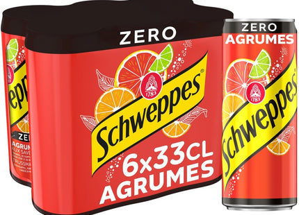 Schweppes Agrumes zero 6-pack