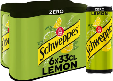 Schweppes Lemon zero 6-pack