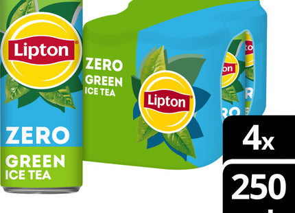 Lipton Ice tea green zero sugar 4-pack