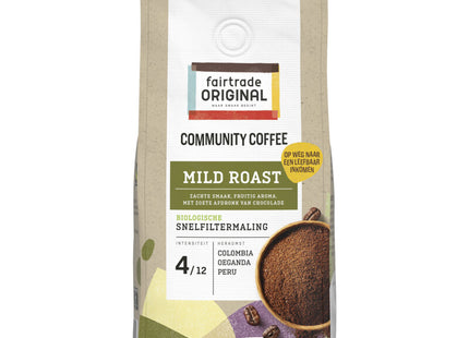 Fairtrade Original Community coffee mild roast snelfilter