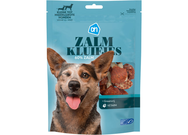 Zalmkluifjes voor kleine tot middel hond