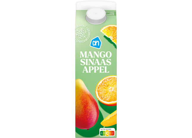 Gekoelde mango sinaasappeldrank