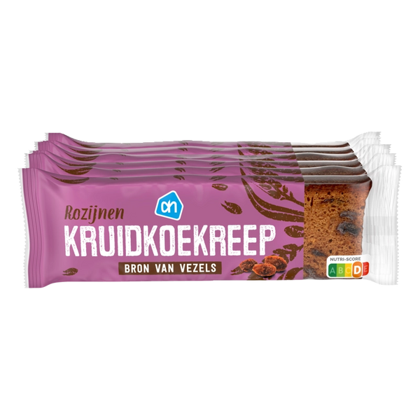 Gewürzkuchenriegel Rosinen 6er-Packung