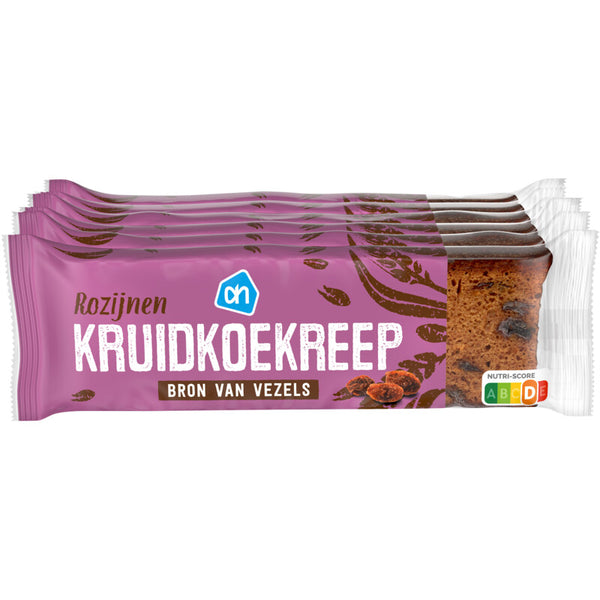 Gewürzkuchenriegel Rosinen 6er-Packung